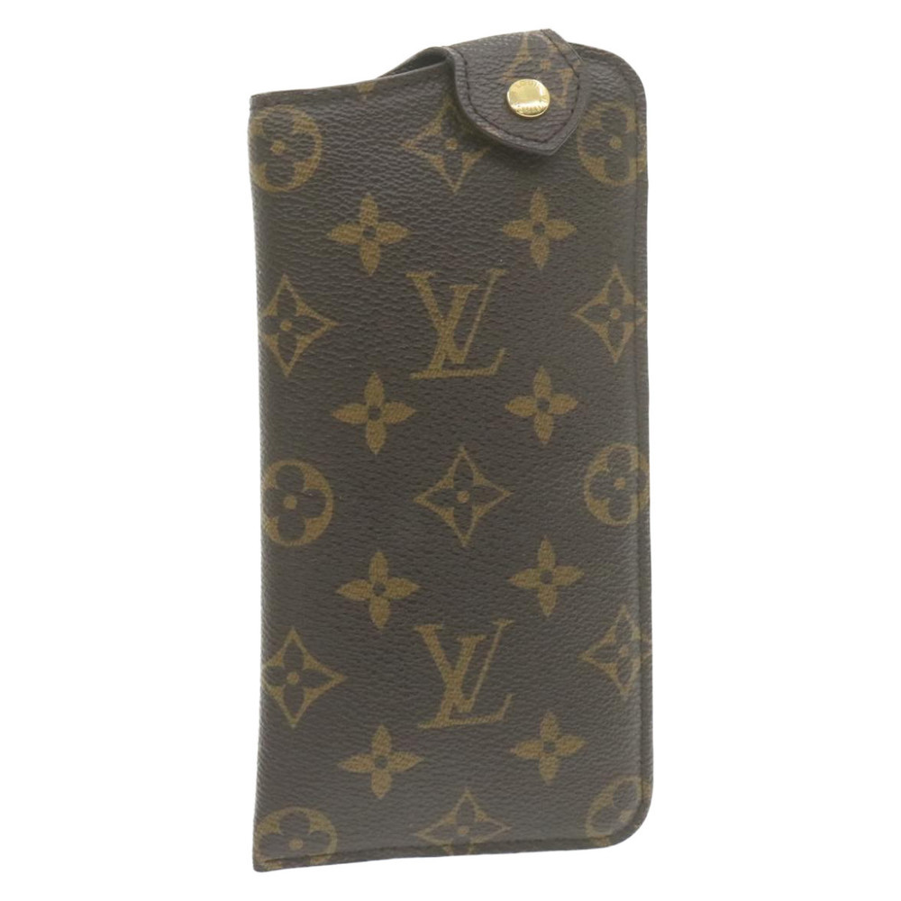 LOUIS VUITTON Monogram Etui A Lunettes MM Glasses Case M66544 LV Auth am874g - Picture 1 of 12
